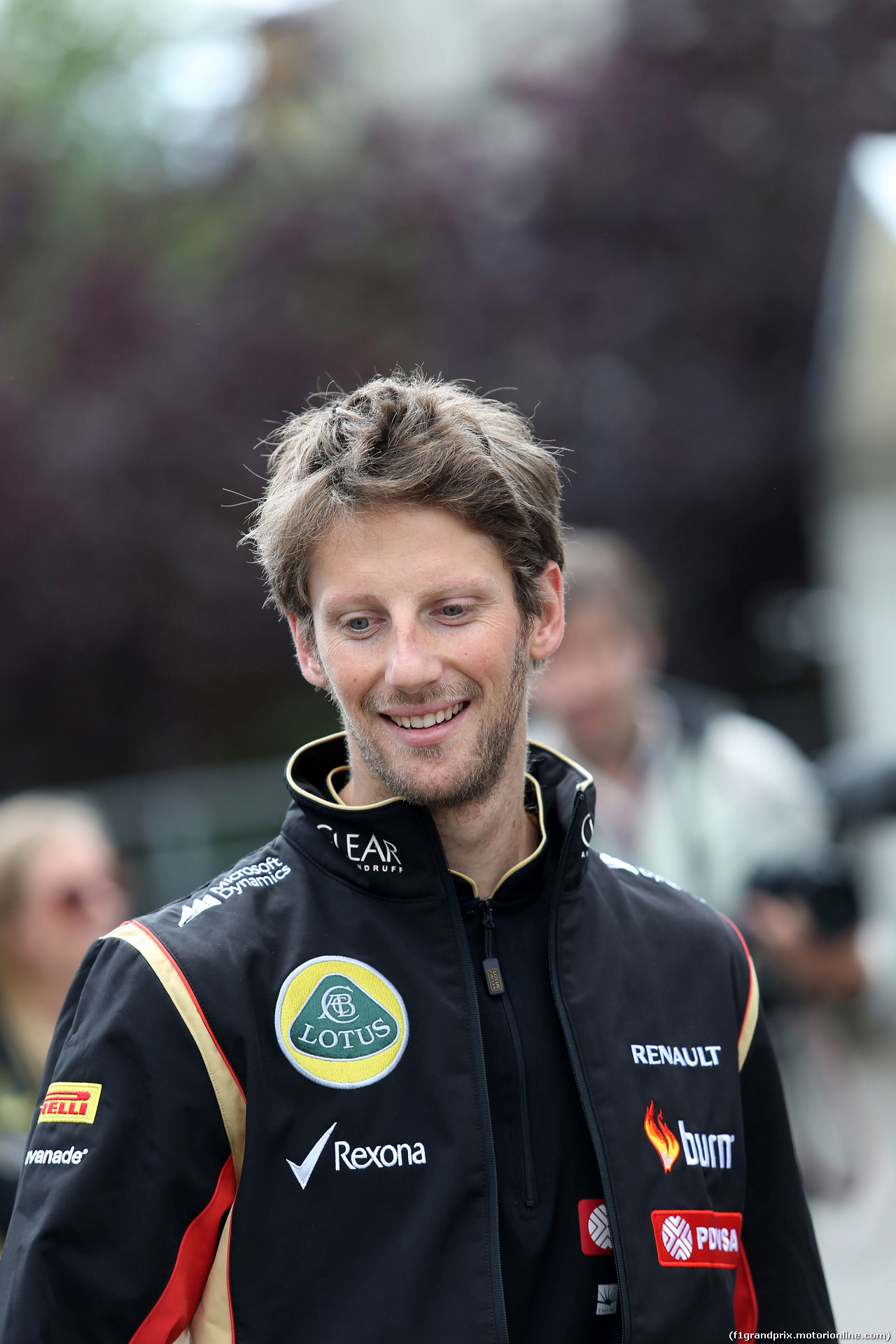 GP BELGIO, 22.08.2014- Prove Libere 2, Romain Grosjean (FRA) Lotus F1 Team E22