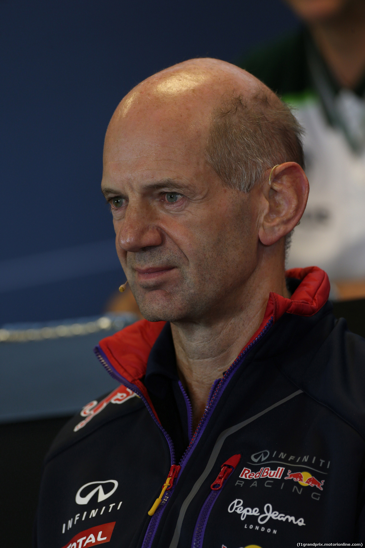 GP BELGIO, 22.08.2014- Conferenza Stampa, Adrian Newey (GBR), Red Bull Racing , Technical Operations Director