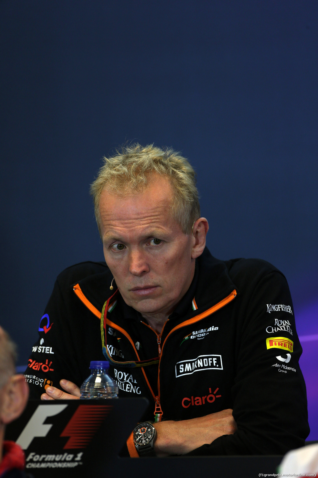 GP BELGIO, 22.08.2014- Conferenza Stampa, Andrew Green (GBR) Sahara Force India F1 Team Technical Director