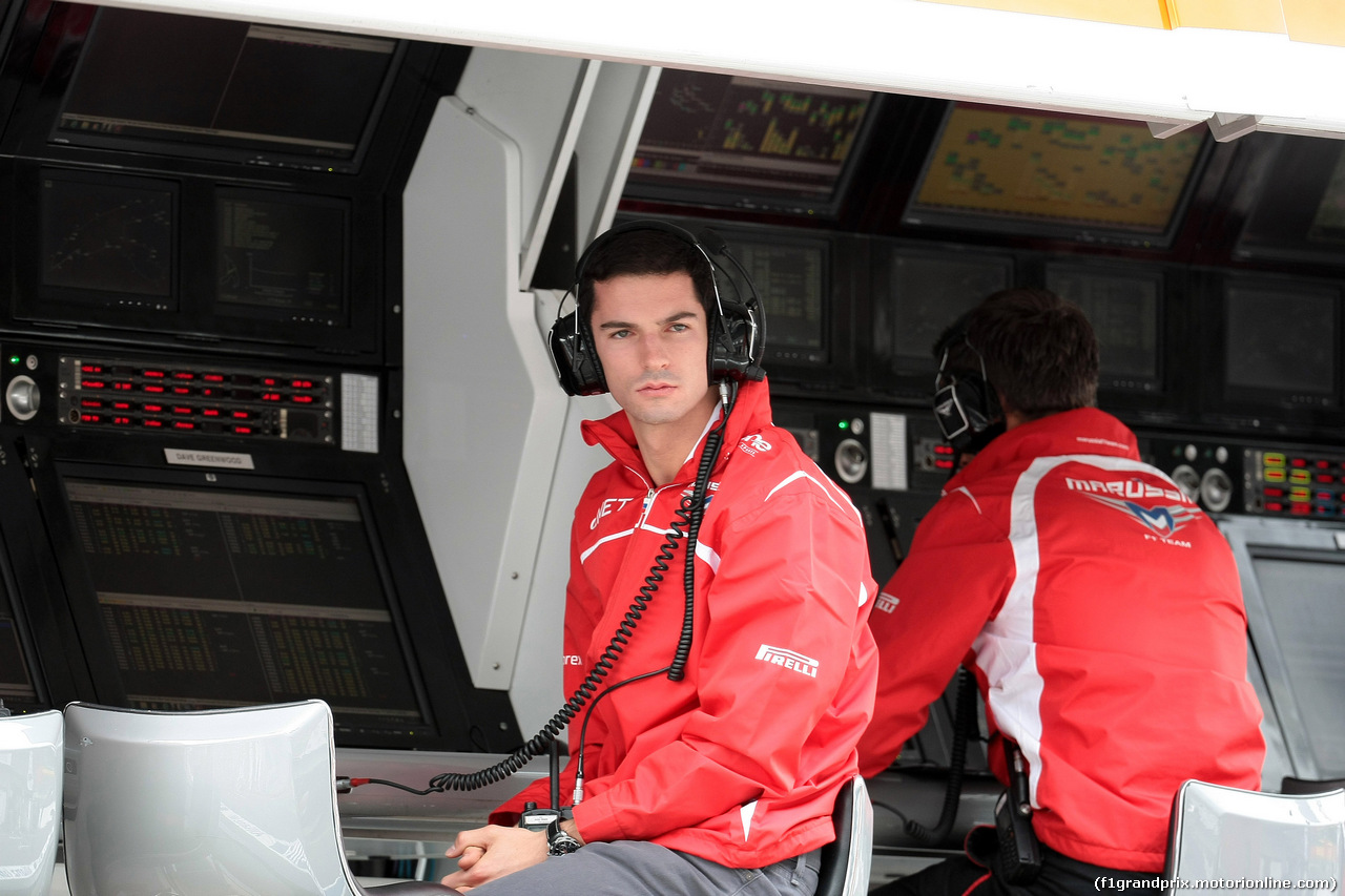 GP BELGIO, 22.08.2014- Prove Libere 2, Alexander Rossi (USA) Marussia F1 Team