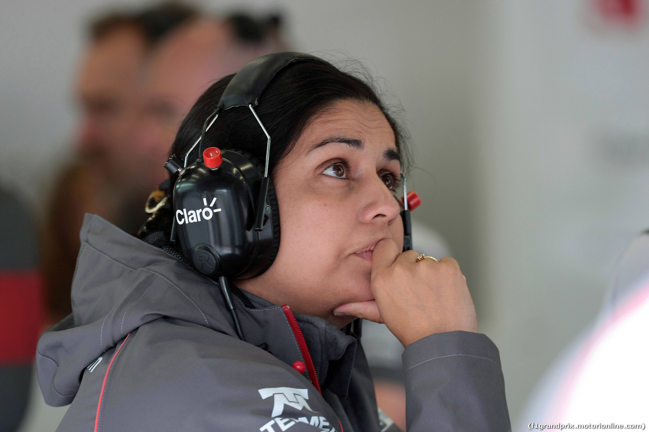GP BELGIO, 22.08.2014- Prove Libere 2, Monisha Kaltenborn (AUT), CEO e Team Principal, Sauber F1 Team