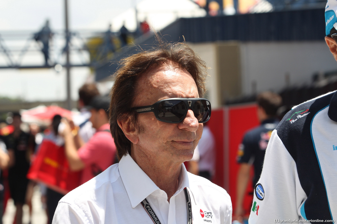 GP BRASILE, 09.11.2014 - Emerson Fittipaldi (BRA), Ex F1 Champion