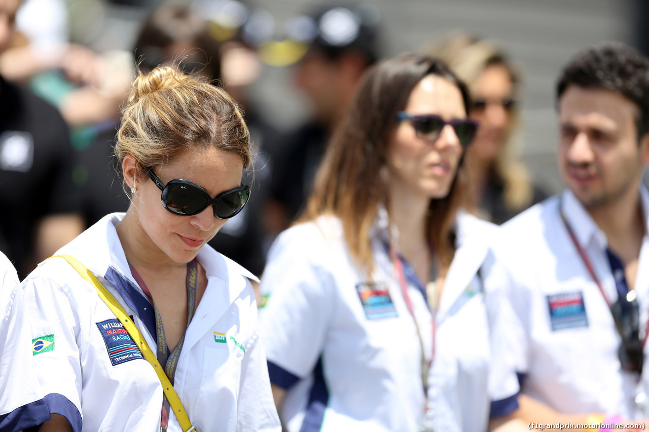 GP BRASILE, 09.11.2014 - Ragazza in the paddock