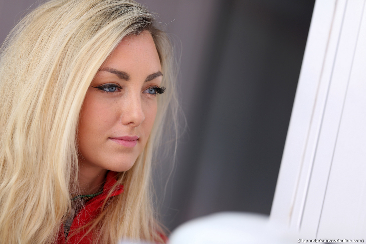 GP BRASILE, 09.11.2014 - Ragazza in the paddock