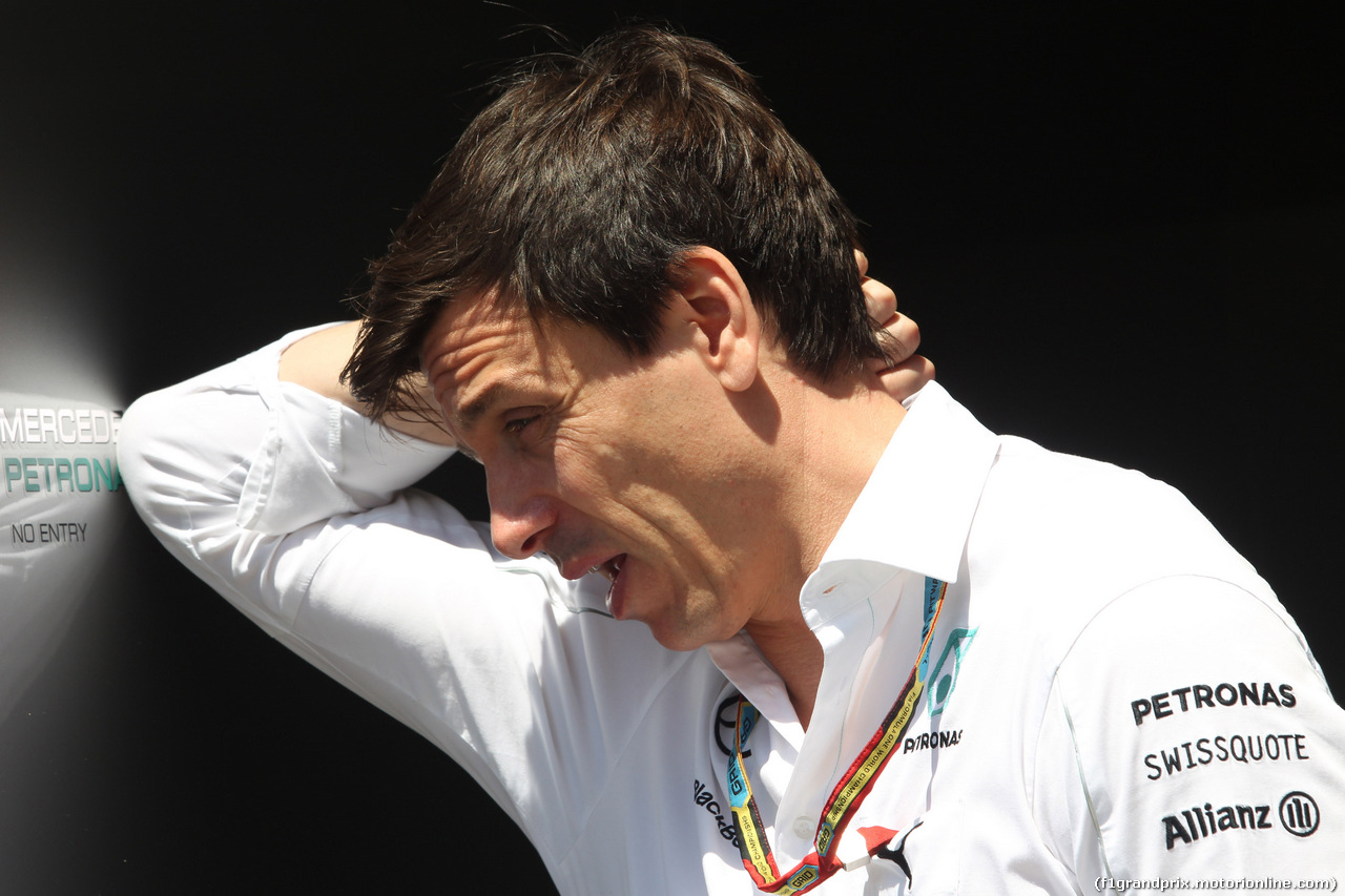 GP BRASILE, 09.11.2014 - Toto Wolff (GER) Mercedes AMG F1 Shareholder e Executive Director