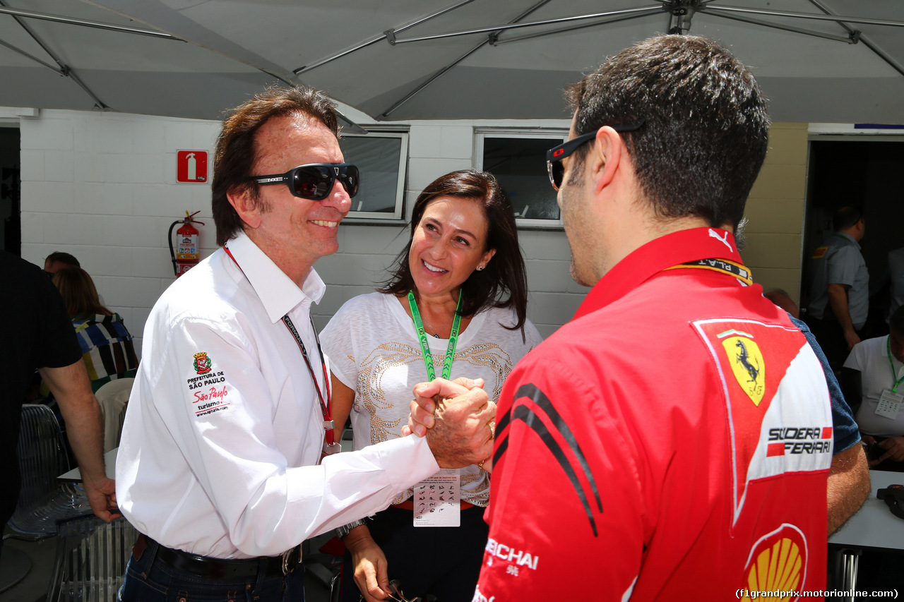 GP BRASILE, 09.11.2014 - Emerson Fittipaldi (BRA), Ex F1 Champion