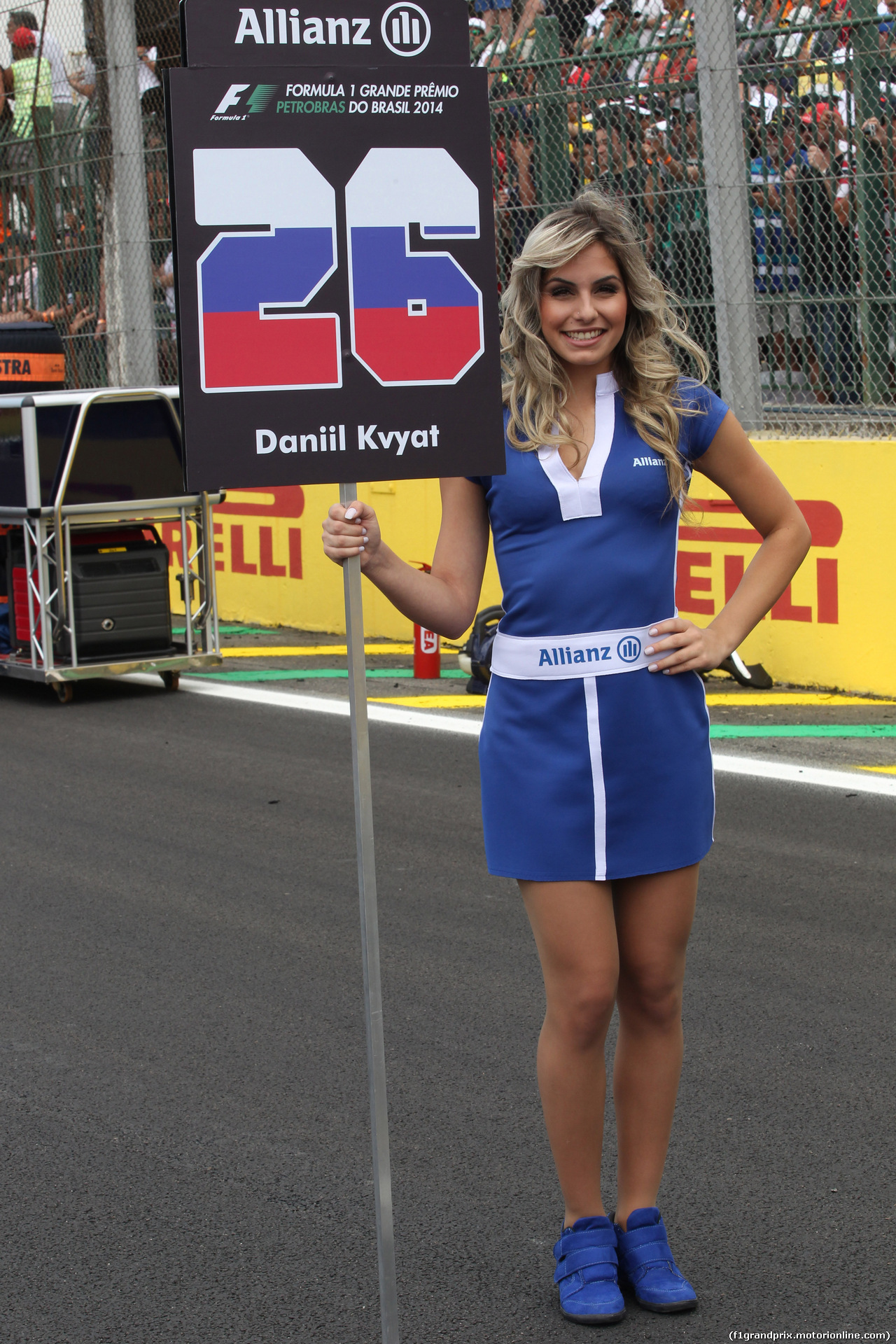 GP BRASILE, 09.11.2014 - Gara, griglia