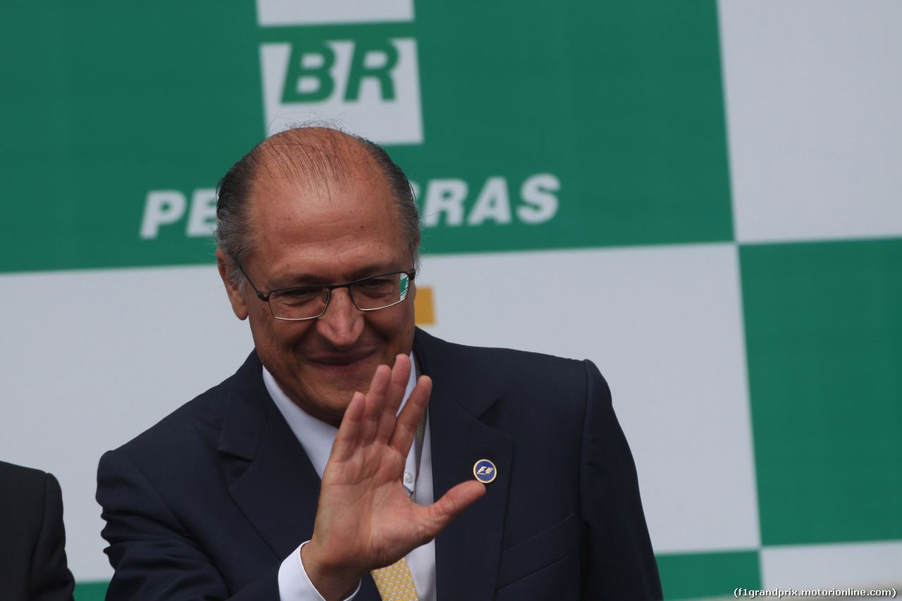 GP BRASILE, 09.11.2014 - Gara, Geraldo Alckmin (BRA), Sao Paulo Governador