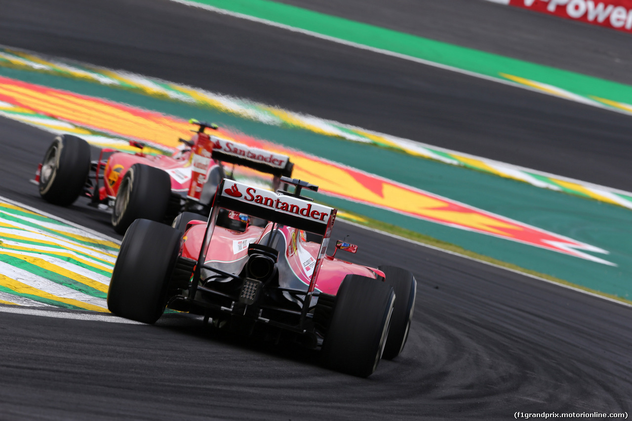 GP BRASILE, 09.11.2014 - Gara, Fernando Alonso (ESP) Ferrari F14-T