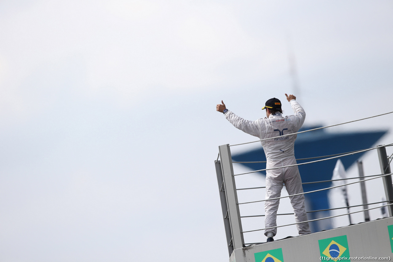 GP BRASILE, 09.11.2014 - Gara, terzo Felipe Massa (BRA) Williams F1 Team FW36
