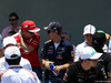 GP BRASILE, 09.11.2014 - Kimi Raikkonen (FIN) Ferrari F14-T e Sebastian Vettel (GER) Red Bull Racing RB10