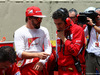 GP BRASILE, 09.11.2014 - Gara, Fernando Alonso (ESP) Ferrari F14-T e Andrea Stella (ITA) Ferrari race Engineer