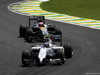 GP BRASILE, 09.11.2014 - Gara, Valtteri Bottas (FIN) Williams F1 Team FW36 davanti a Jenson Button (GBR) McLaren Mercedes MP4-29