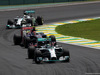 GP BRASILE, 09.11.2014 - Gara, Nico Rosberg (GER) Mercedes AMG F1 W05 davanti a Daniil Kvyat (RUS) Scuderia Toro Rosso STR9