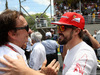 GP BRASILE, 09.11.2014 - Gara, Emerson Fittipaldi (BRA), Ex F1 Champion e Fernando Alonso (ESP) Ferrari F14-T