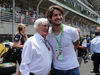 GP BRASILE, 09.11.2014 - Gara, Bernie Ecclestone (GBR), President e CEO of FOM e Alexandre Pato (BRA), Football player