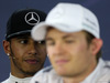 GP BRASILE, 09.11.2014 - Gara, Conferenza Stampa, Lewis Hamilton (GBR) Mercedes AMG F1 W05 e Nico Rosberg (GER) Mercedes AMG F1 W05