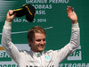 GP BRASILE, 09.11.2014 - Gara, Nico Rosberg (GER) Mercedes AMG F1 W05 vincitore