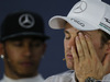 GP BRASILE, 09.11.2014 - Gara, Conferenza Stampa, Lewis Hamilton (GBR) Mercedes AMG F1 W05 e Nico Rosberg (GER) Mercedes AMG F1 W05