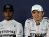 GP BRASILE, 09.11.2014 - Gara, Conferenza Stampa, Lewis Hamilton (GBR) Mercedes AMG F1 W05 e Nico Rosberg (GER) Mercedes AMG F1 W05