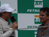 GP BRASILE, 09.11.2014 - Gara, Nico Rosberg (GER) Mercedes AMG F1 W05 vincitore e Nelson Piquet (BRA)