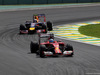GP BRASILE, 09.11.2014 - Gara, Fernando Alonso (ESP) Ferrari F14-T davanti a Daniel Ricciardo (AUS) Red Bull Racing RB10