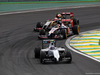 GP BRASILE, 09.11.2014 - Gara, Valtteri Bottas (FIN) Williams F1 Team FW36 davanti a Daniil Kvyat (RUS) Scuderia Toro Rosso STR9 e Pastor Maldonado (VEN) Lotus F1 Team E22