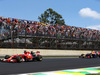 GP BRASILE, 09.11.2014 - Gara, Fernando Alonso (ESP) Ferrari F14-T e Sebastian Vettel (GER) Red Bull Racing RB10