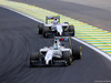 GP BRASILE, 09.11.2014 - Gara, Felipe Massa (BRA) Williams F1 Team FW36 davanti a Valtteri Bottas (FIN) Williams F1 Team FW36