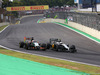 GP BRASILE, 09.11.2014 - Gara, Nico Hulkenberg (GER) Sahara Force India F1 VJM07 e Kevin Magnussen (DEN) McLaren Mercedes MP4-29
