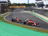 GP BRASILE, 09.11.2014 - Gara, Fernando Alonso (ESP) Ferrari F14-T e Kimi Raikkonen (FIN) Ferrari F14-T