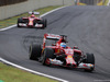 GP BRASILE, 09.11.2014 - Gara, Fernando Alonso (ESP) Ferrari F14-T e Kimi Raikkonen (FIN) Ferrari F14-T