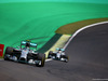 GP BRASILE, 09.11.2014 - Gara, Nico Rosberg (GER) Mercedes AMG F1 W05 e Lewis Hamilton (GBR) Mercedes AMG F1 W05