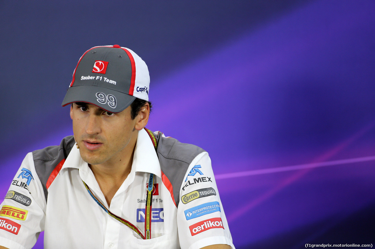 GP BRASILE, 06.11.2014 - Conferenza Stampa, Adrian Sutil (GER) Sauber F1 Team C33