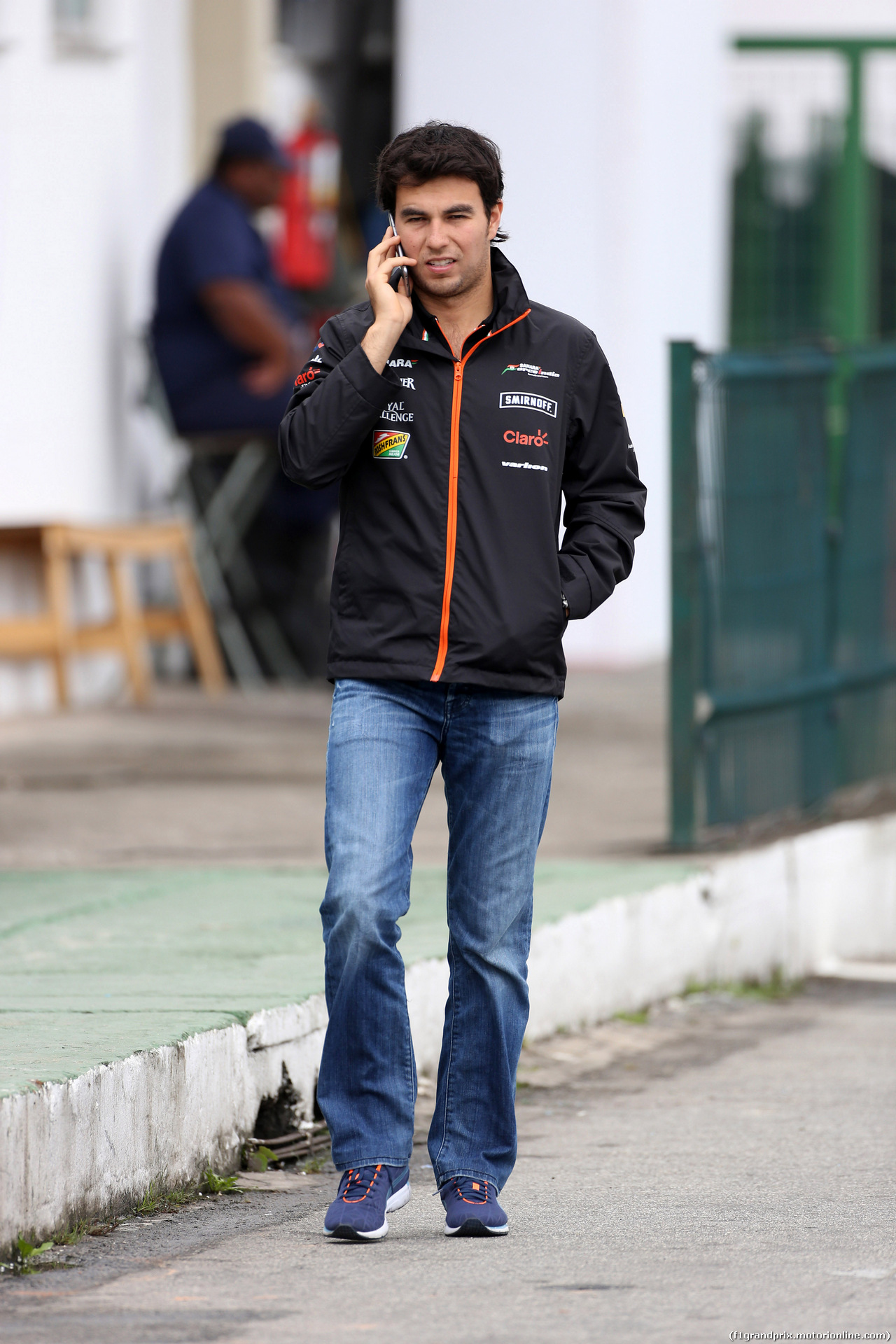 GP BRASILE, 06.11.2014 - Sergio Perez (MEX) Sahara Force India F1 VJM07