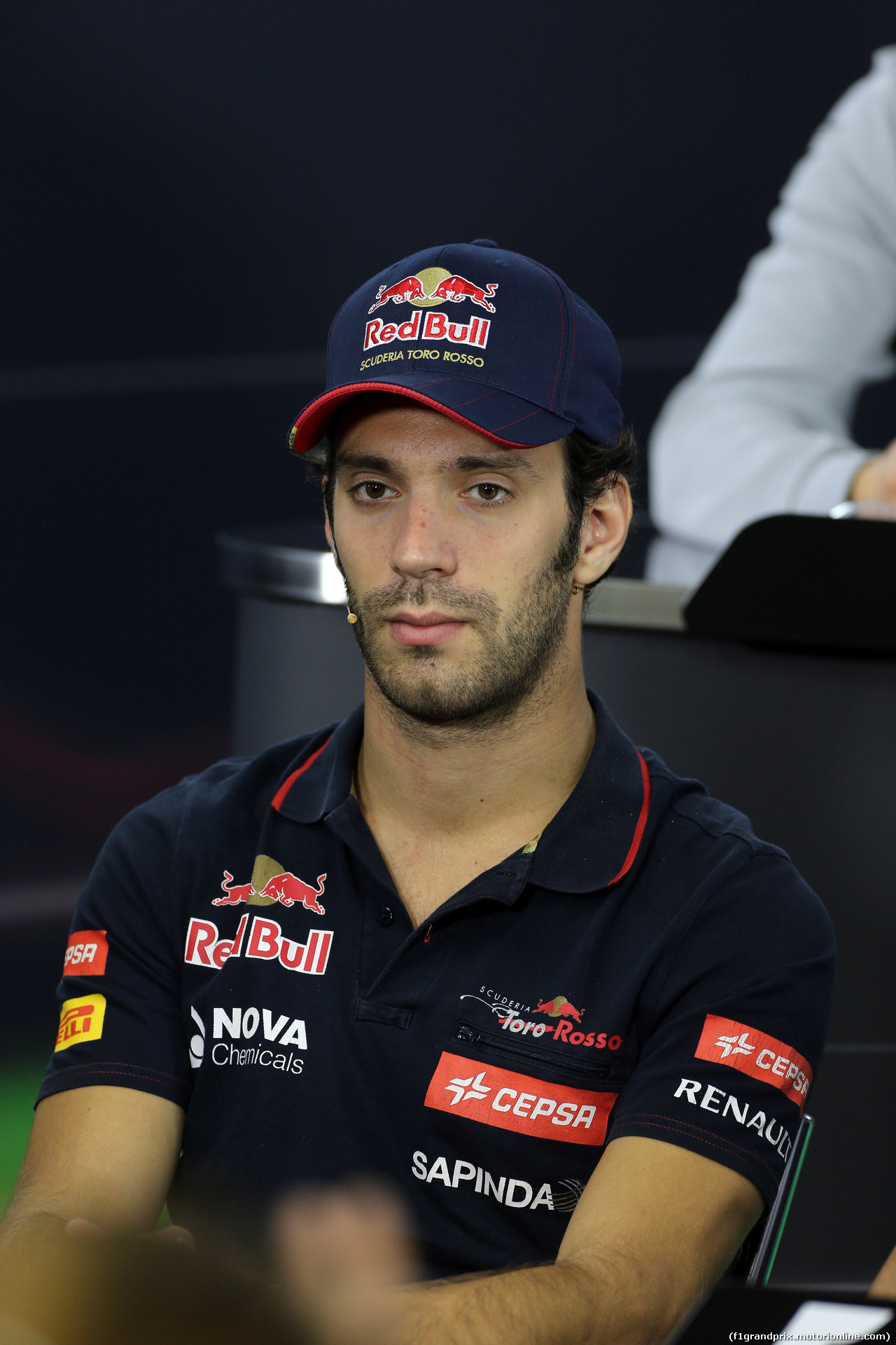 GP BRASILE, 06.11.2014 - Conferenza Stampa, Jean-Eric Vergne (FRA) Scuderia Toro Rosso STR9