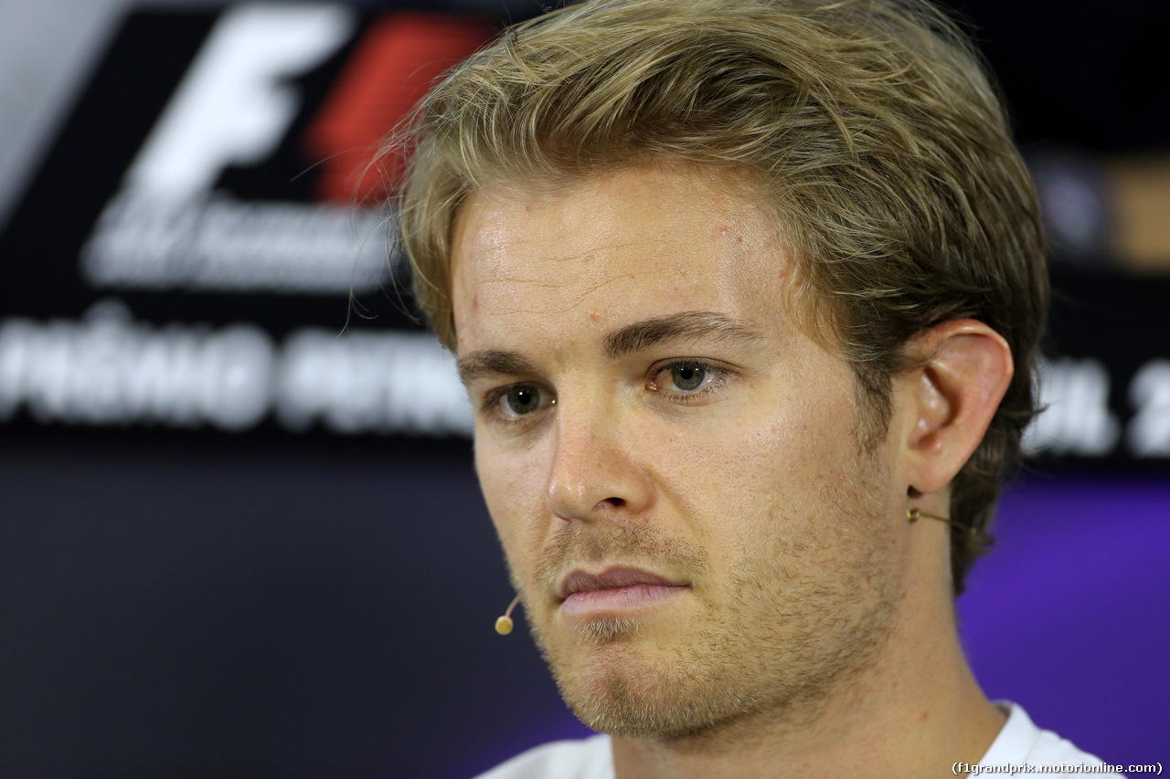 GP BRASILE, 06.11.2014 - Conferenza Stampa, Nico Rosberg (GER) Mercedes AMG F1 W05