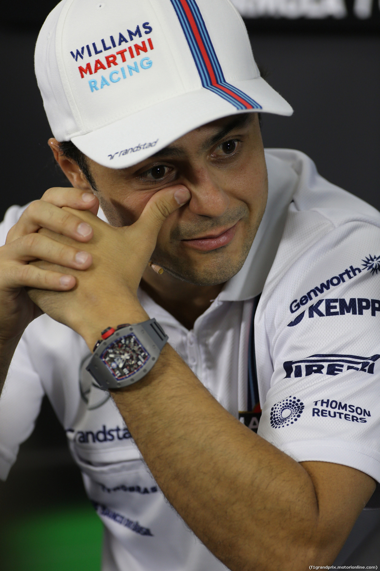 GP BRASILE, 06.11.2014 - Conferenza Stampa, Felipe Massa (BRA) Williams F1 Team FW36