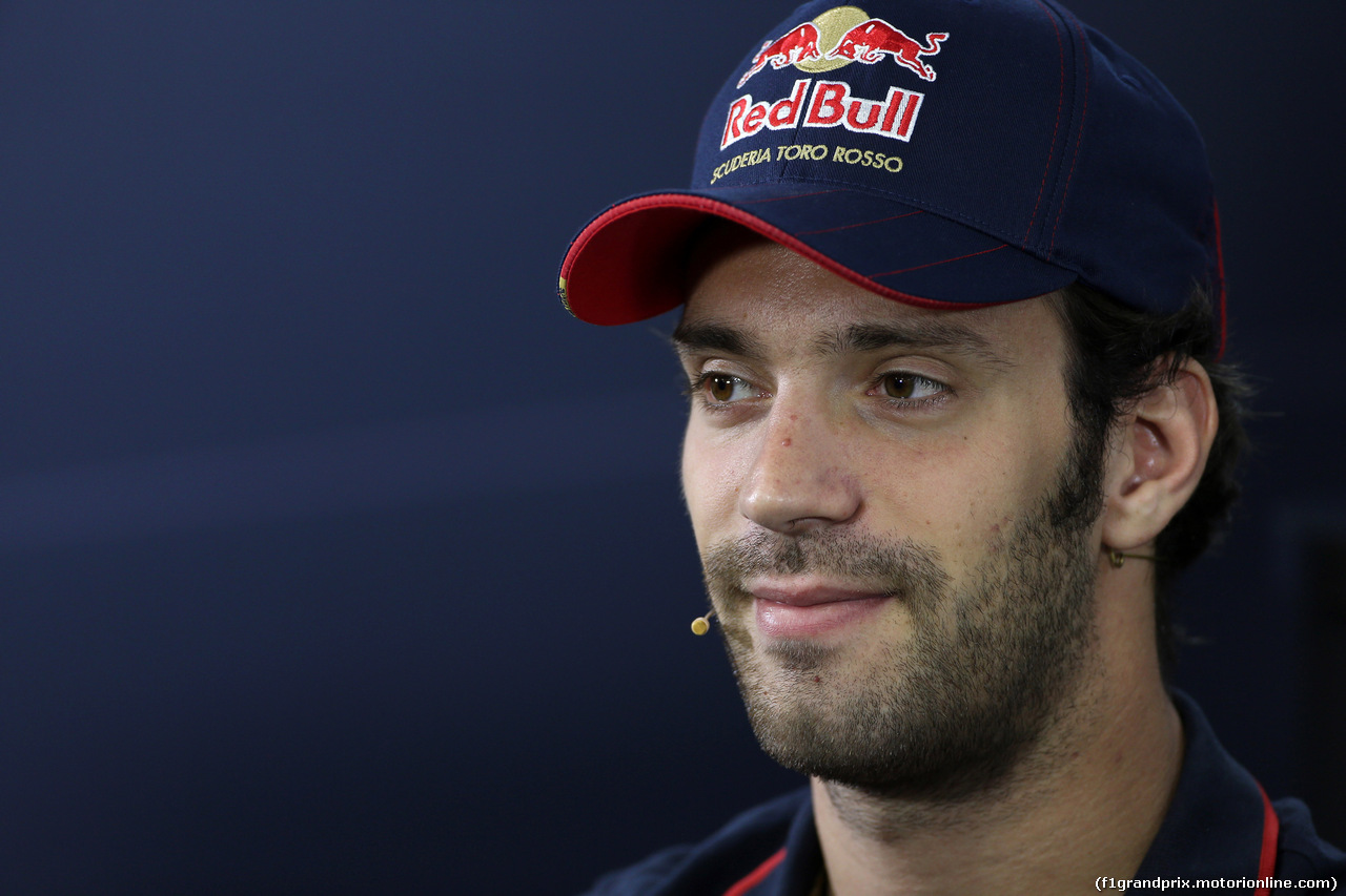 GP BRASILE, 06.11.2014 - Conferenza Stampa, Jean-Eric Vergne (FRA) Scuderia Toro Rosso STR9