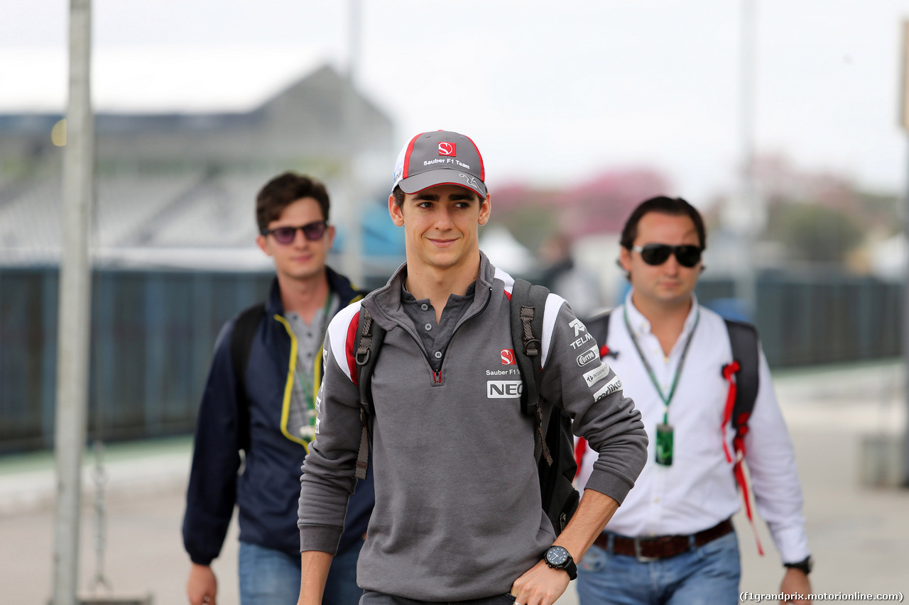 GP BRASILE, 06.11.2014 - Esteban Gutierrez (MEX), Sauber F1 Team C33