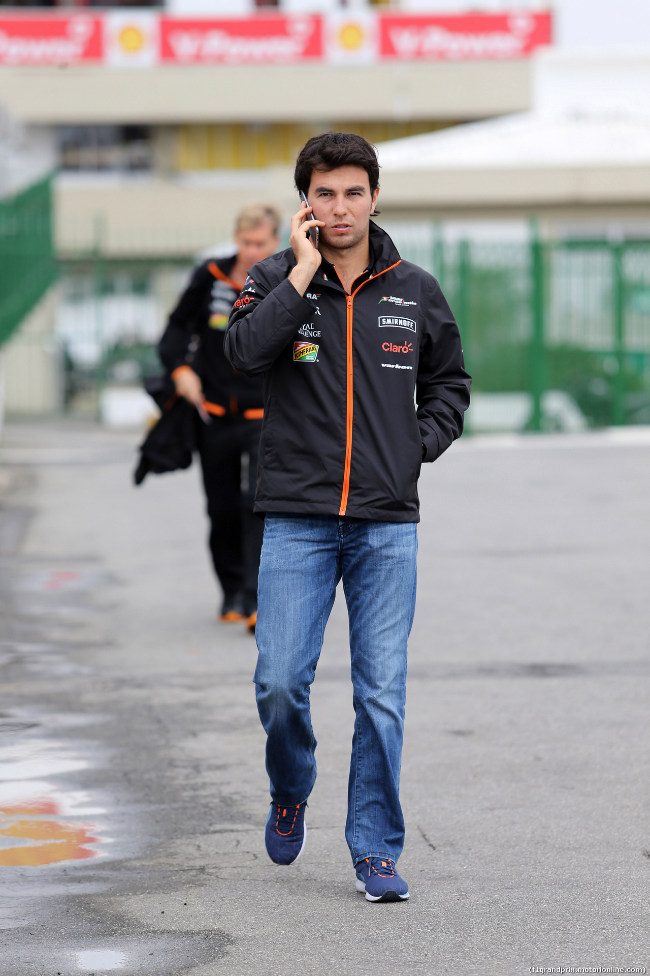 GP BRASILE, 06.11.2014 - Sergio Perez (MEX) Sahara Force India F1 VJM07