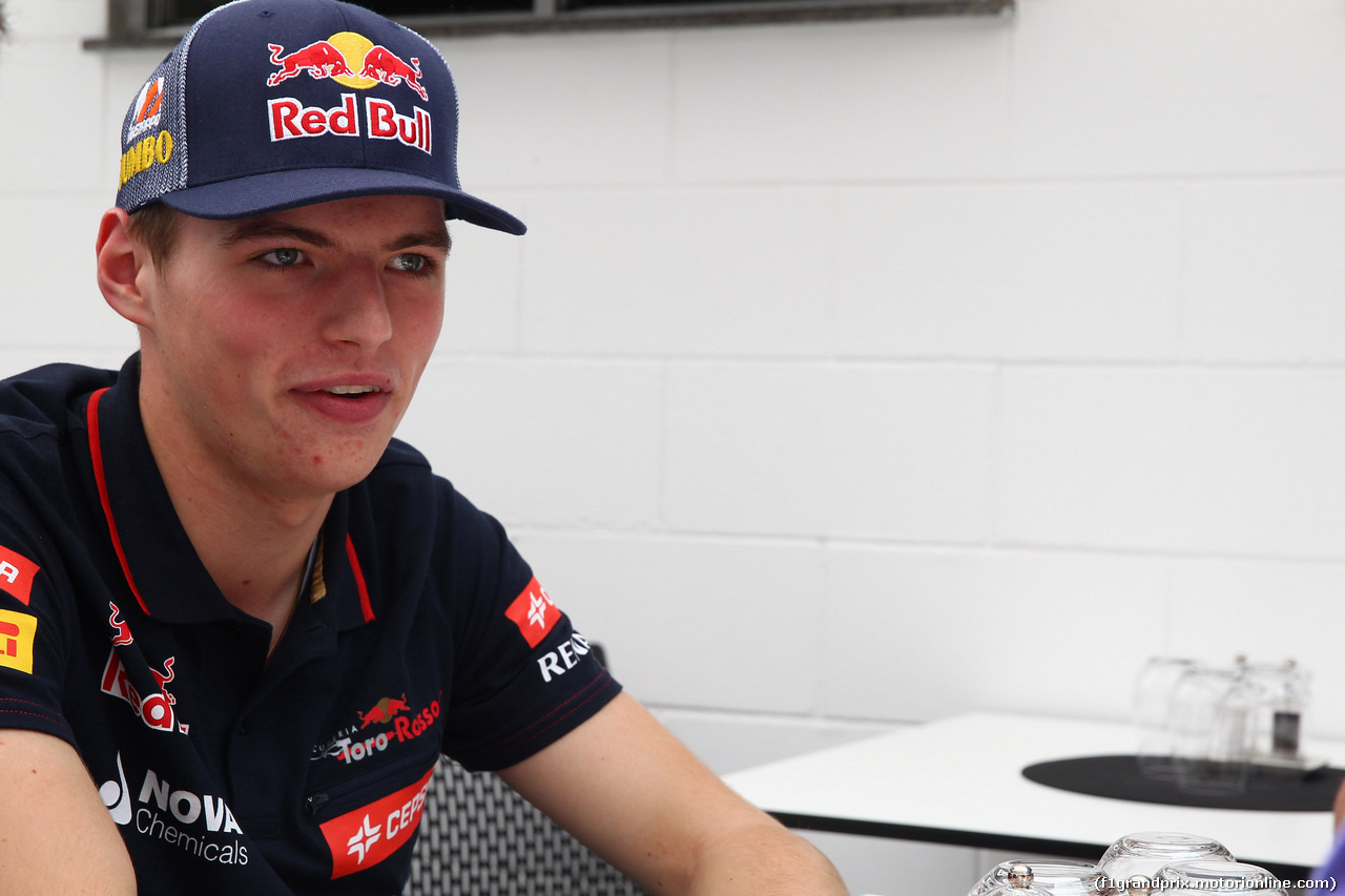 GP BRASILE, 06.11.2014 - Max Verstappen (NED) Scuderia Toro Rosso STR9