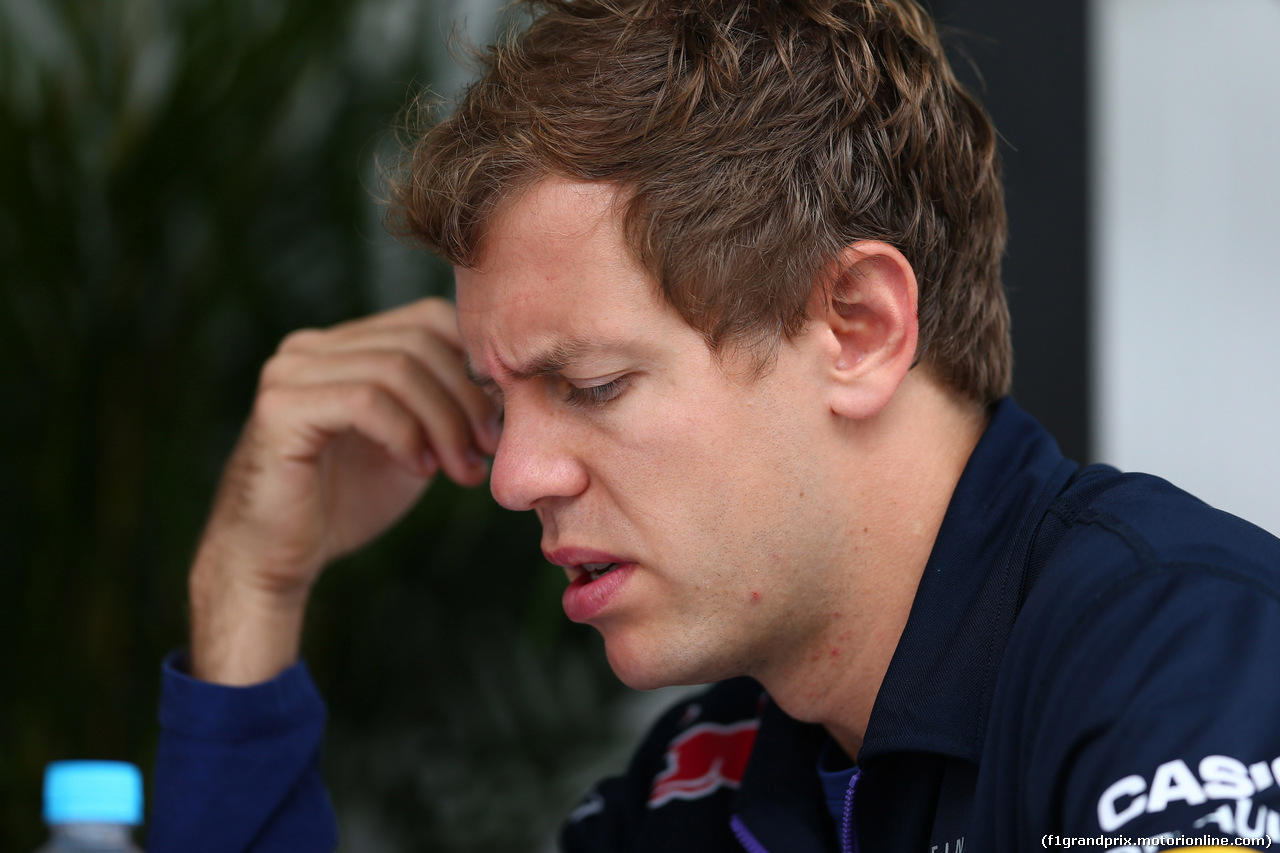 GP BRASILE, 06.11.2014 - Sebastian Vettel (GER) Red Bull Racing RB10