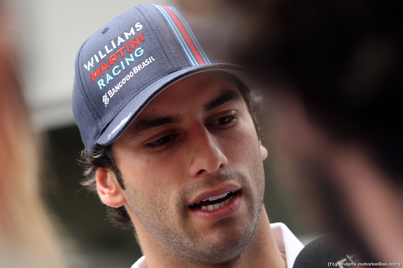 GP BRASILE, 06.11.2014 - Felipe Nasr (BRA) Williams Test e Reserve Driver