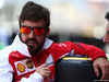 GP BRASILE, 06.11.2014 - Fernando Alonso (ESP) Ferrari F14-T e Andrea Stella (ITA) Ferrari race Engineer