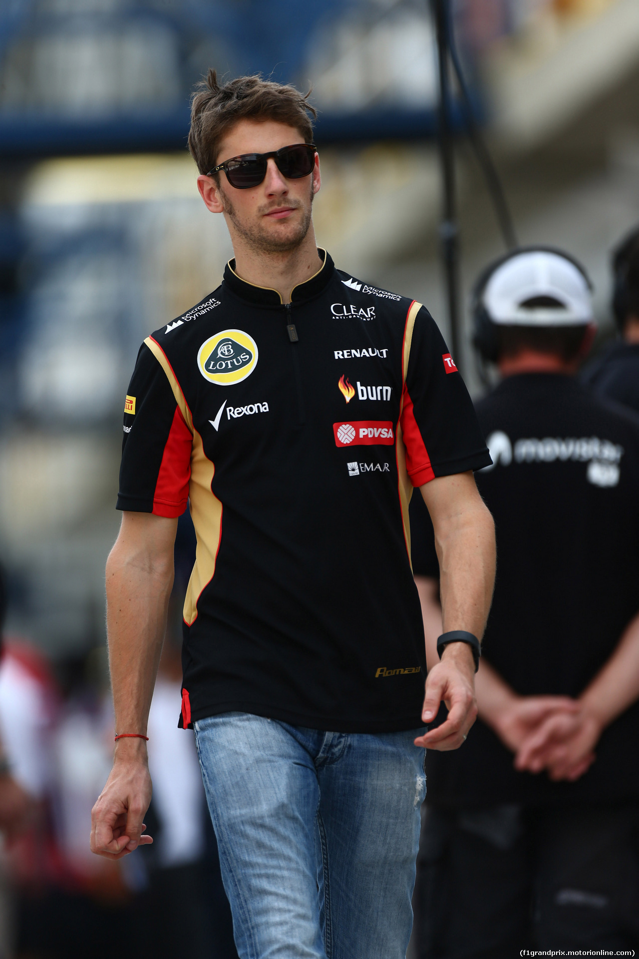 GP BRASILE, 07.11.2014 - Romain Grosjean (FRA) Lotus F1 Team E22