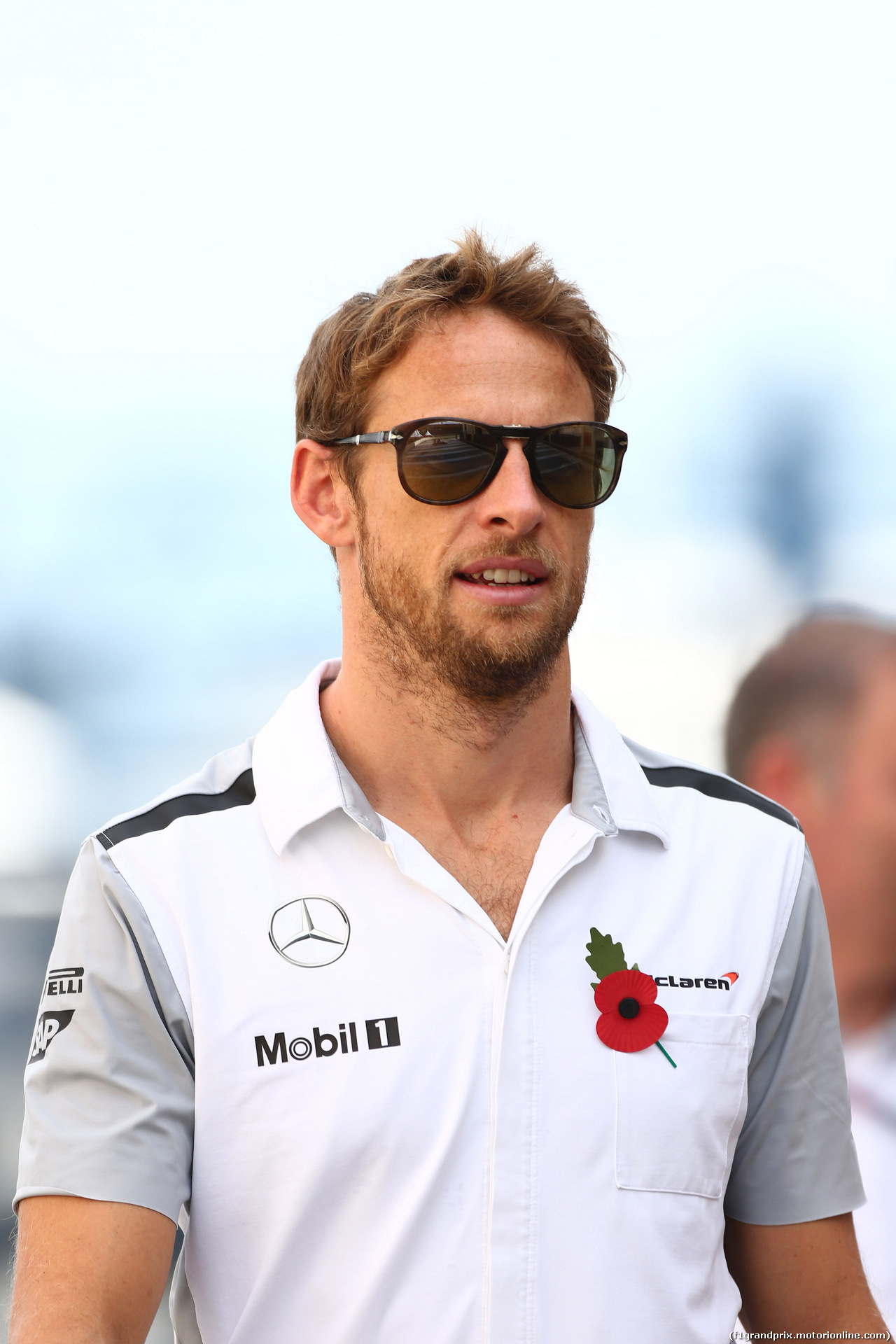 GP BRASILE, 07.11.2014 - Jenson Button (GBR) McLaren Mercedes MP4-29