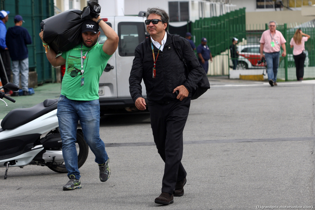 GP BRASILE, 08.11.2014 - Pasquale Lattuneddu (ITA), FOM