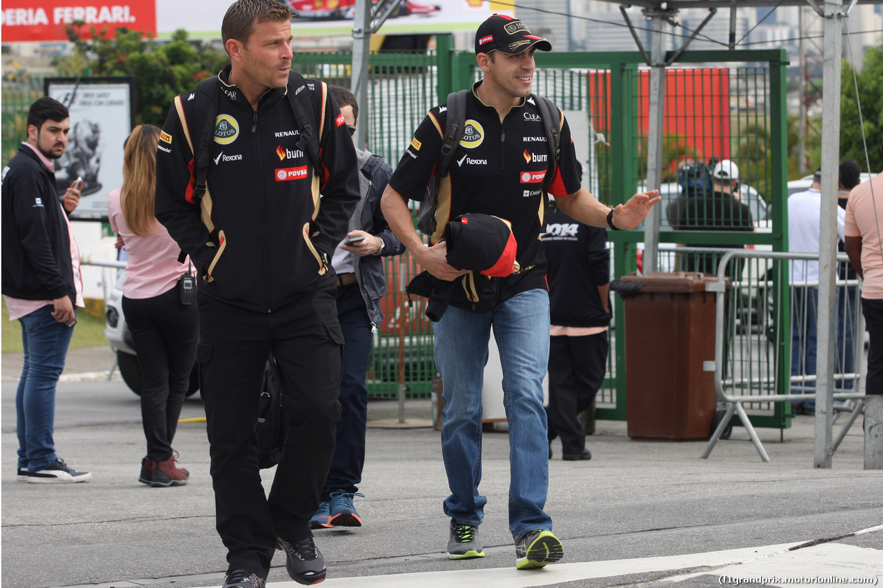 GP BRASILE, 08.11.2014 - Pastor Maldonado (VEN) Lotus F1 Team E22