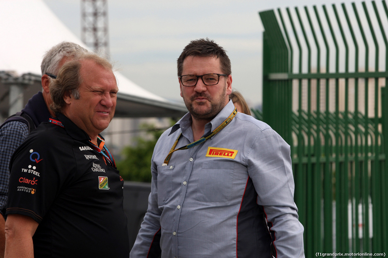 GP BRASILE, 08.11.2014 - Paul Hembery, Pirelli Motorspor Director